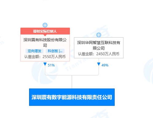震有科技投資新設數字能源科技公司，經營范圍涵蓋儲能技術服務與技術運營